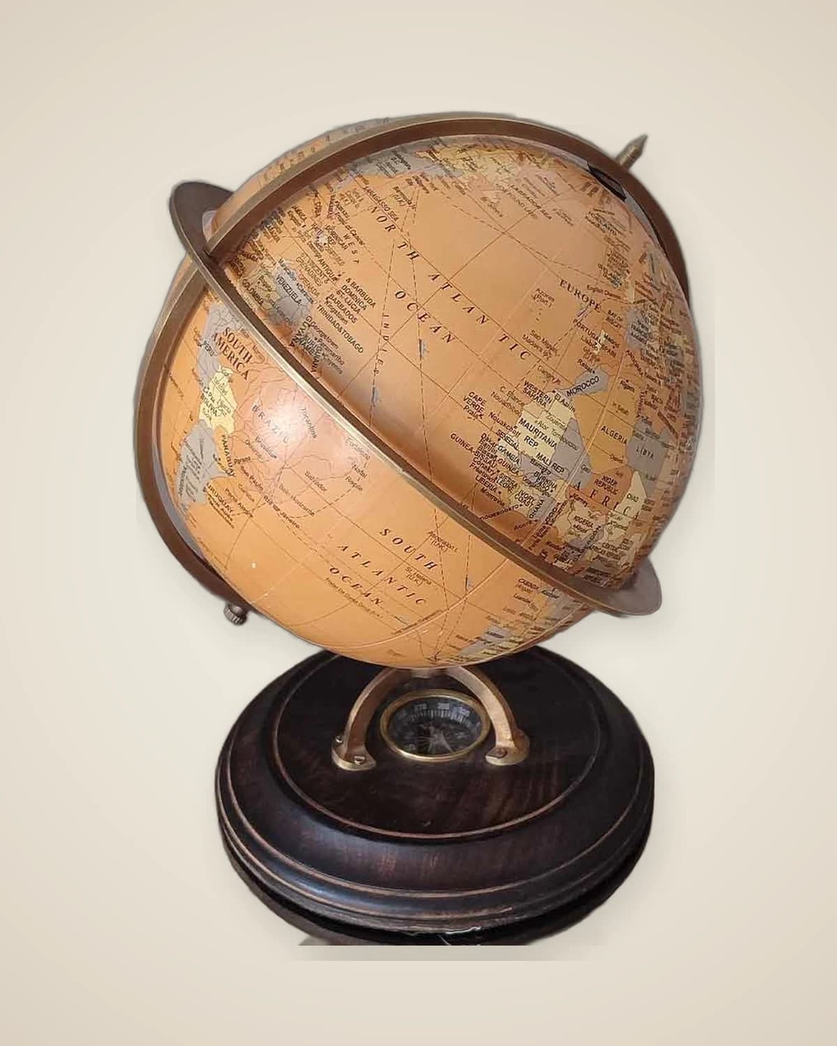 Luxus-Globus mit Magellan-Kompass — TUTA — 6