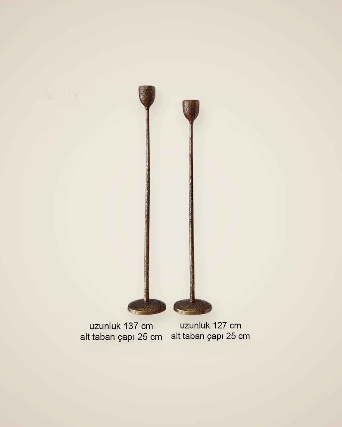 Набор металлических подсвечников Majestic Tall Rustic — TUTA — 4