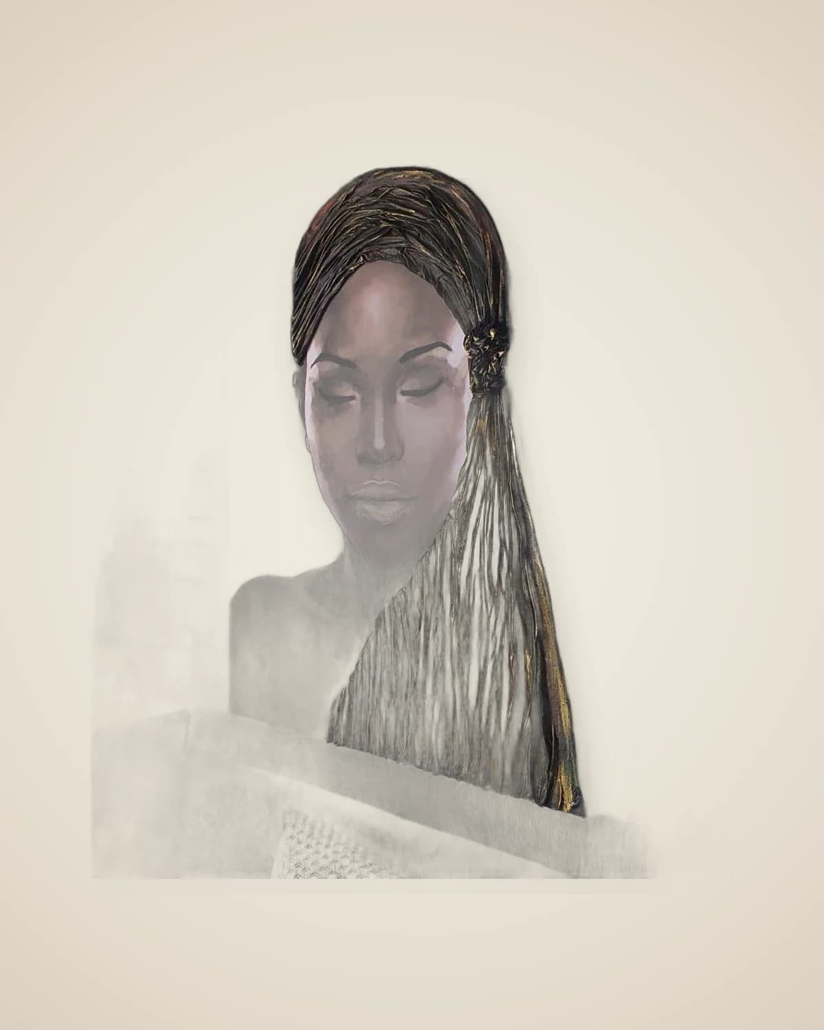 Marro Dreidimensionale strukturierte Ölfarbe, dekorative Malerei — TUTA — 6