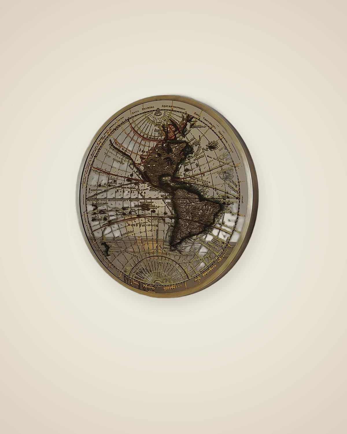 Kartentisch mit Metallrahmen — TUTA — 4