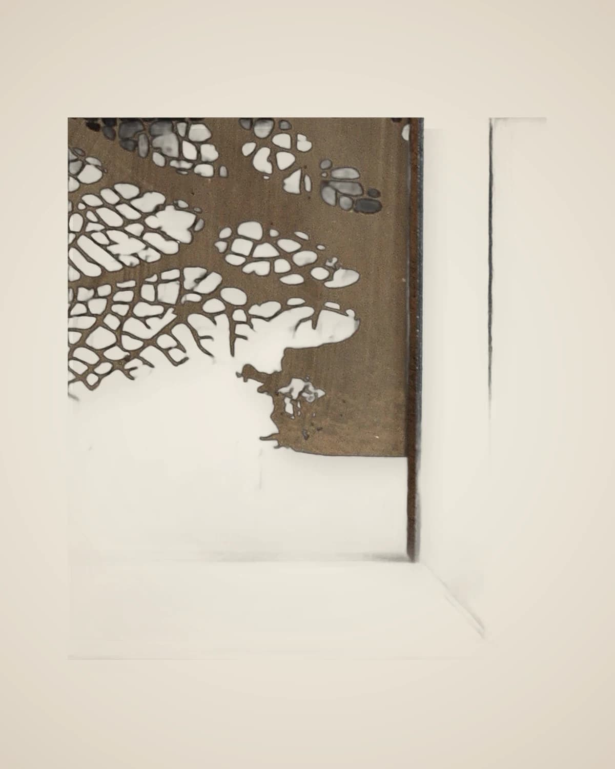 Modernes und dekoratives Tischmodell mit Baummuster — TUTA — 4