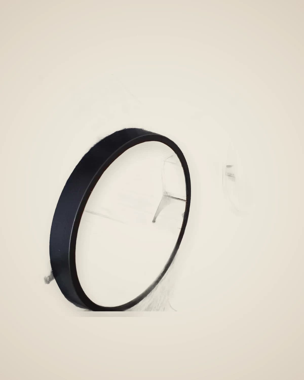 Mr. Ray Ban Puppy Mirrored Decorative Dog Themed Painting 103x153cm — TUTA — 5