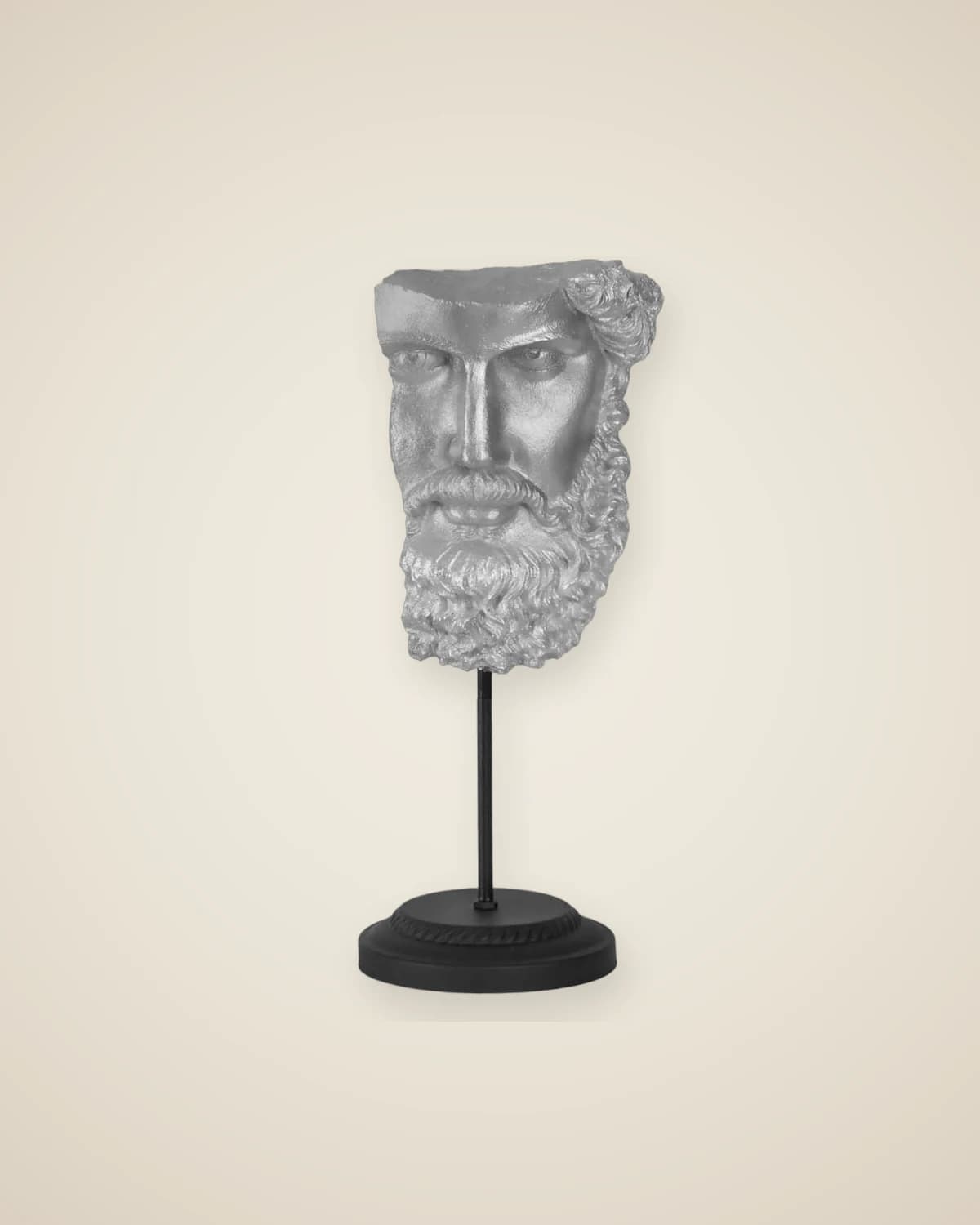 Серебряная декоративная статуэтка Mythman II на тему Зевса — TUTA — 2