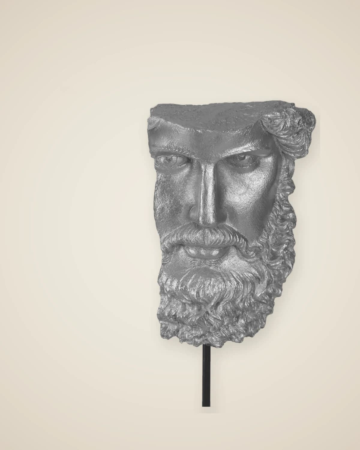 Серебряная декоративная статуэтка Mythman II на тему Зевса — TUTA — 5