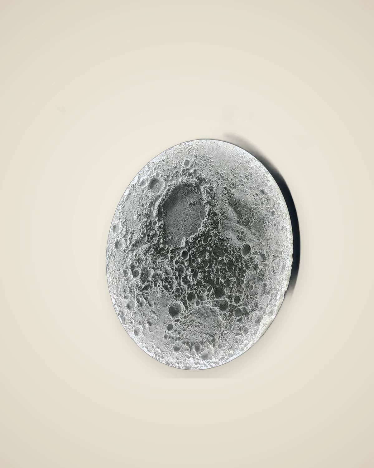 Dekoratives, beleuchtetes, dreidimensionales 145 cm großes Wandgemälde mit Neil-Moon-Thema — TUTA — 3