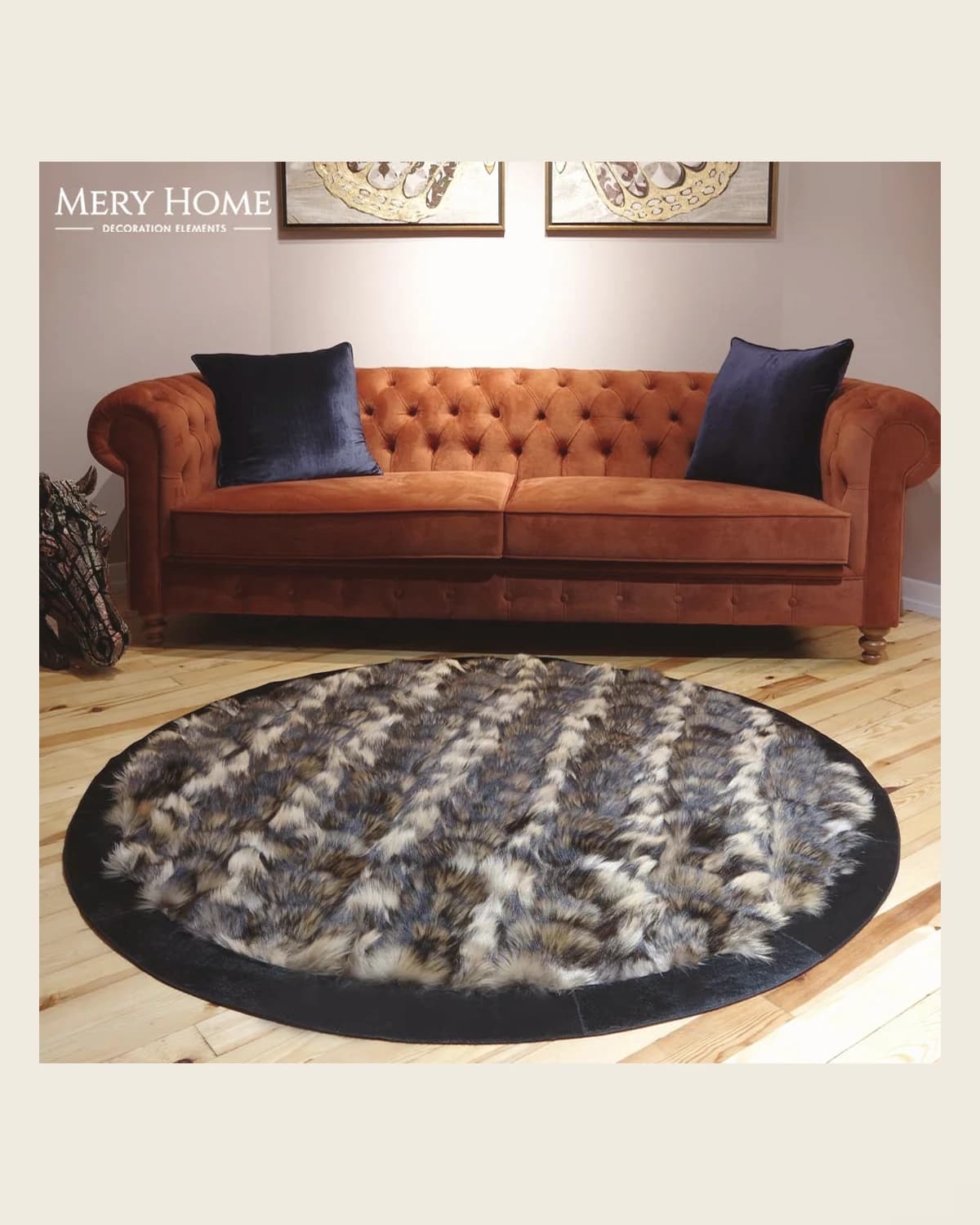 سجادة جلد الثعلب الأصلية — TUTA — 4