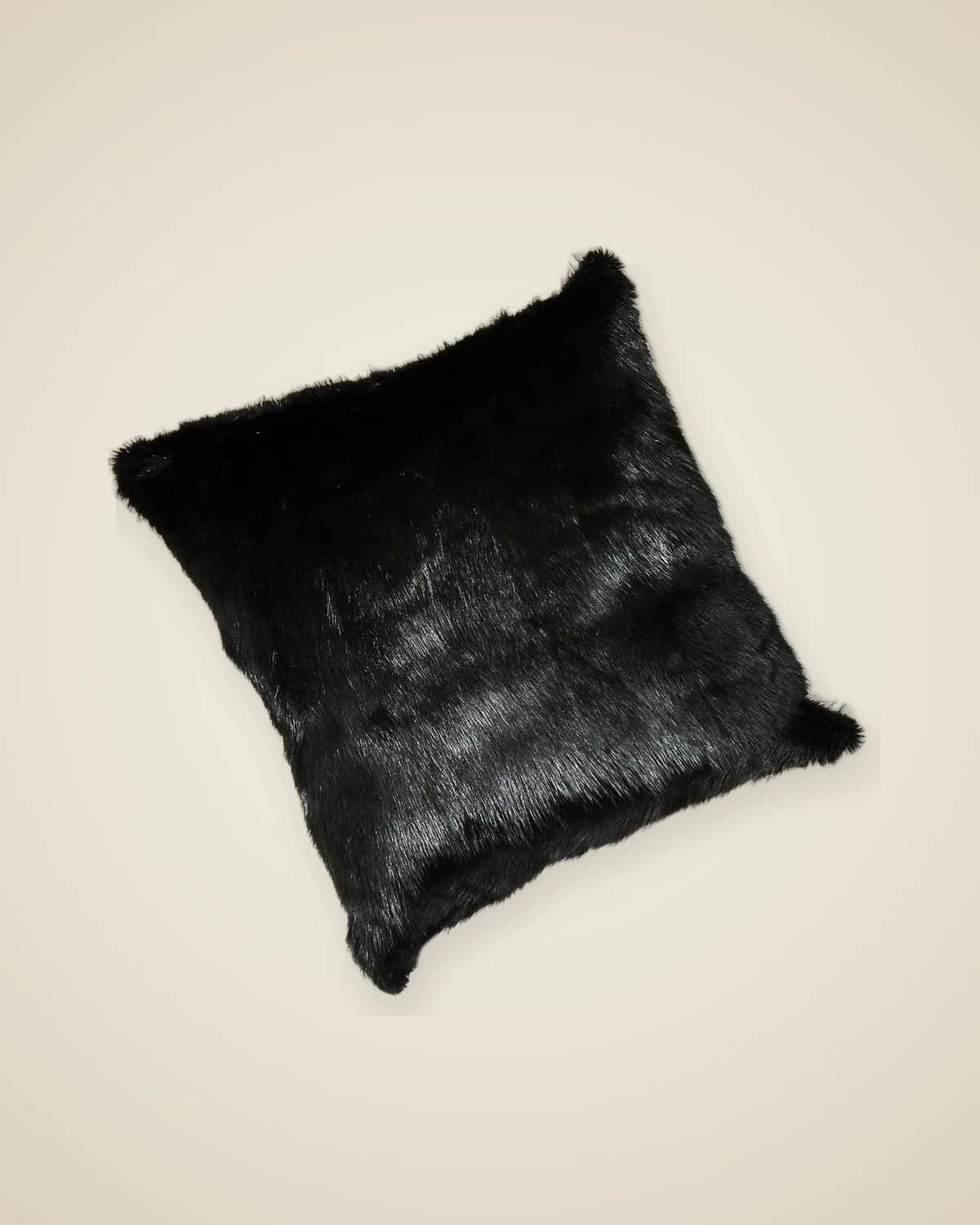 Оригинальная кожаная черная декоративная подушка - TUTA — TUTA — 2
