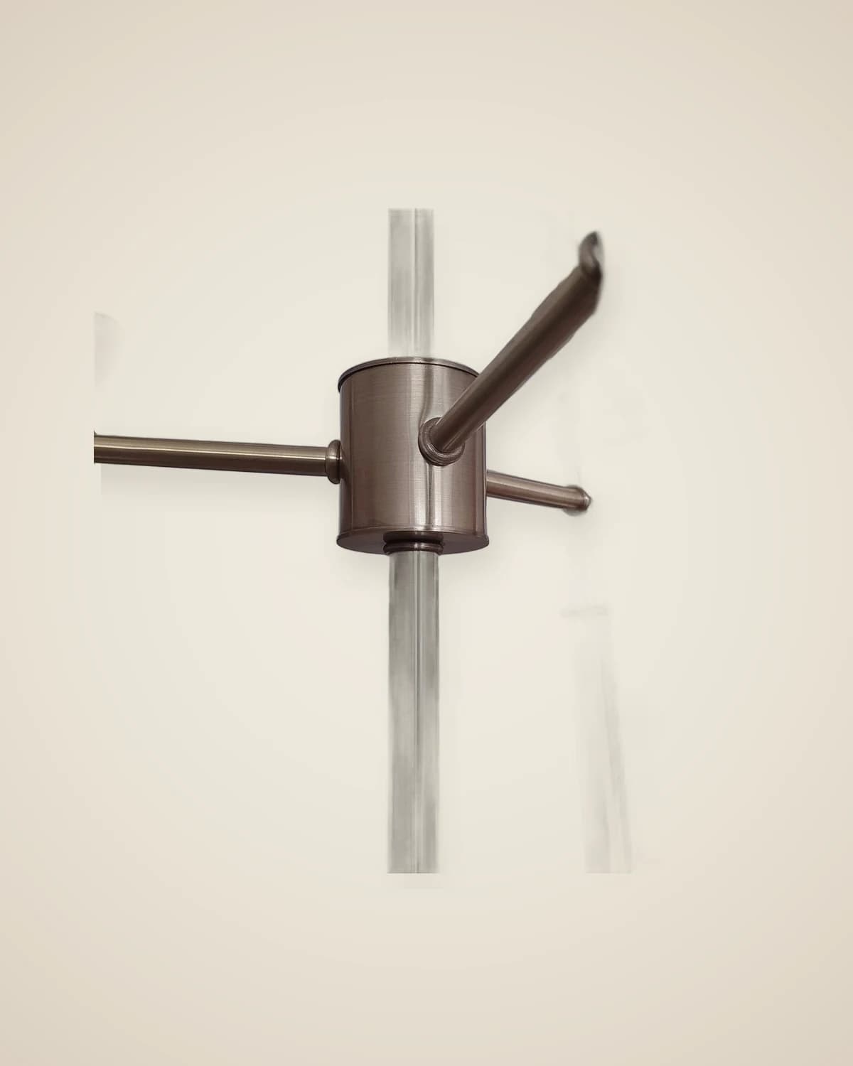 Oscar Antik-Gold-Metall-Leinenstoff-Hut, Luxus-Design-Stehlampe (CAVENDISH) — TUTA — 6