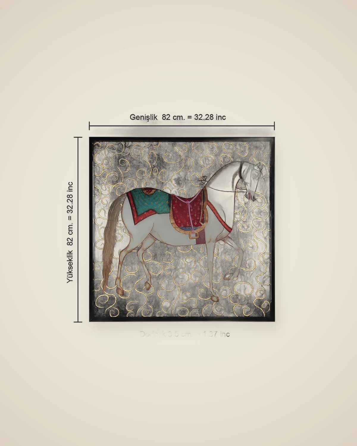 Osmanisches dekoratives Wohnzimmertischmodell — TUTA — 3