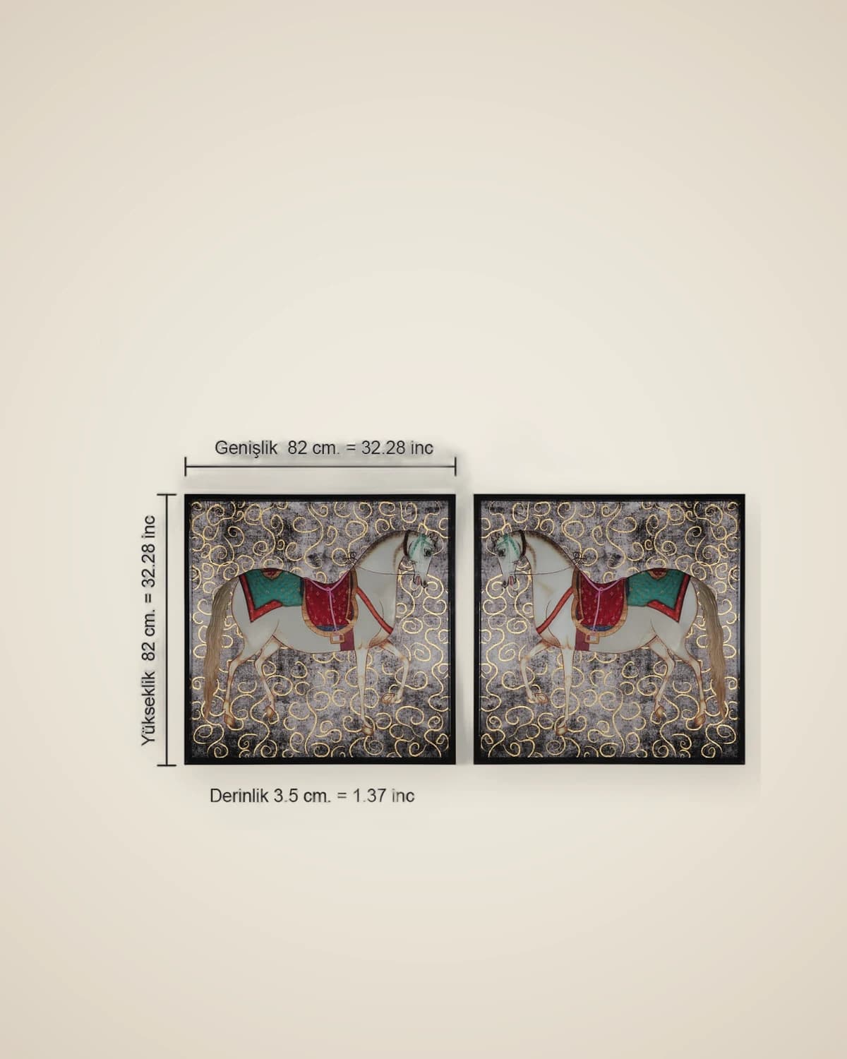 Osmanisches Twin-Modell eines dekorativen Wohnzimmertischs — TUTA — 3