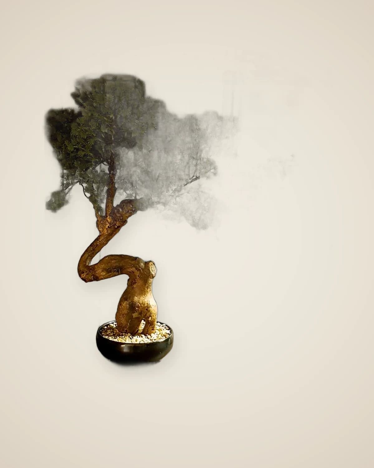 Сосна Бонсай Искусственное дерево — TUTA — 5