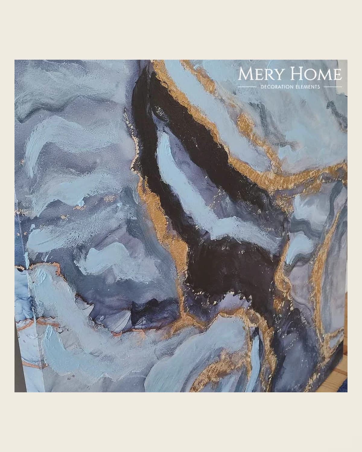 Strukturierte Malerei mit Quarzölfarbe — TUTA — 3