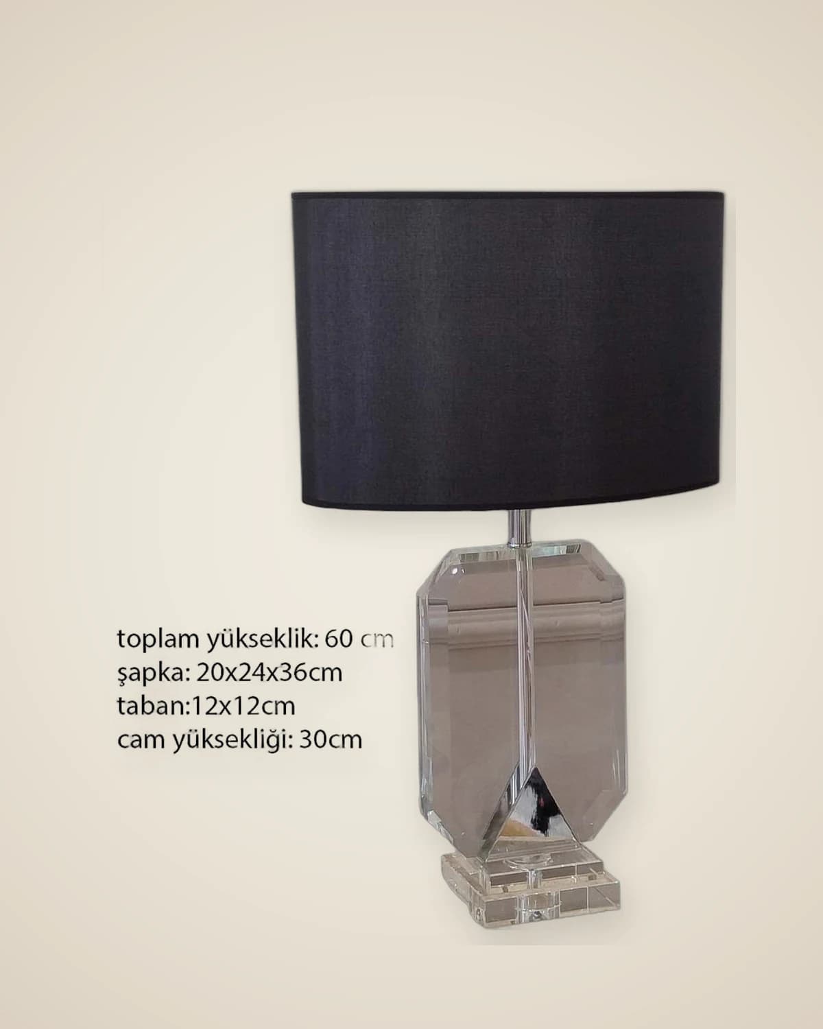 Robert Gold Metall Detaillierter Hut aus Leinenstoff, Kristallglas, luxuriöser und moderner Lampenschirm, Tischlampe — TUTA — 4