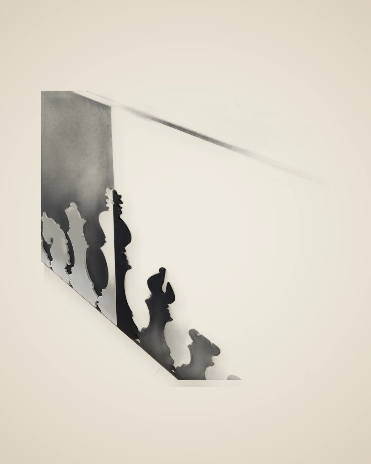 Schattentanz geprägte Silhouettenmalerei — TUTA — 5