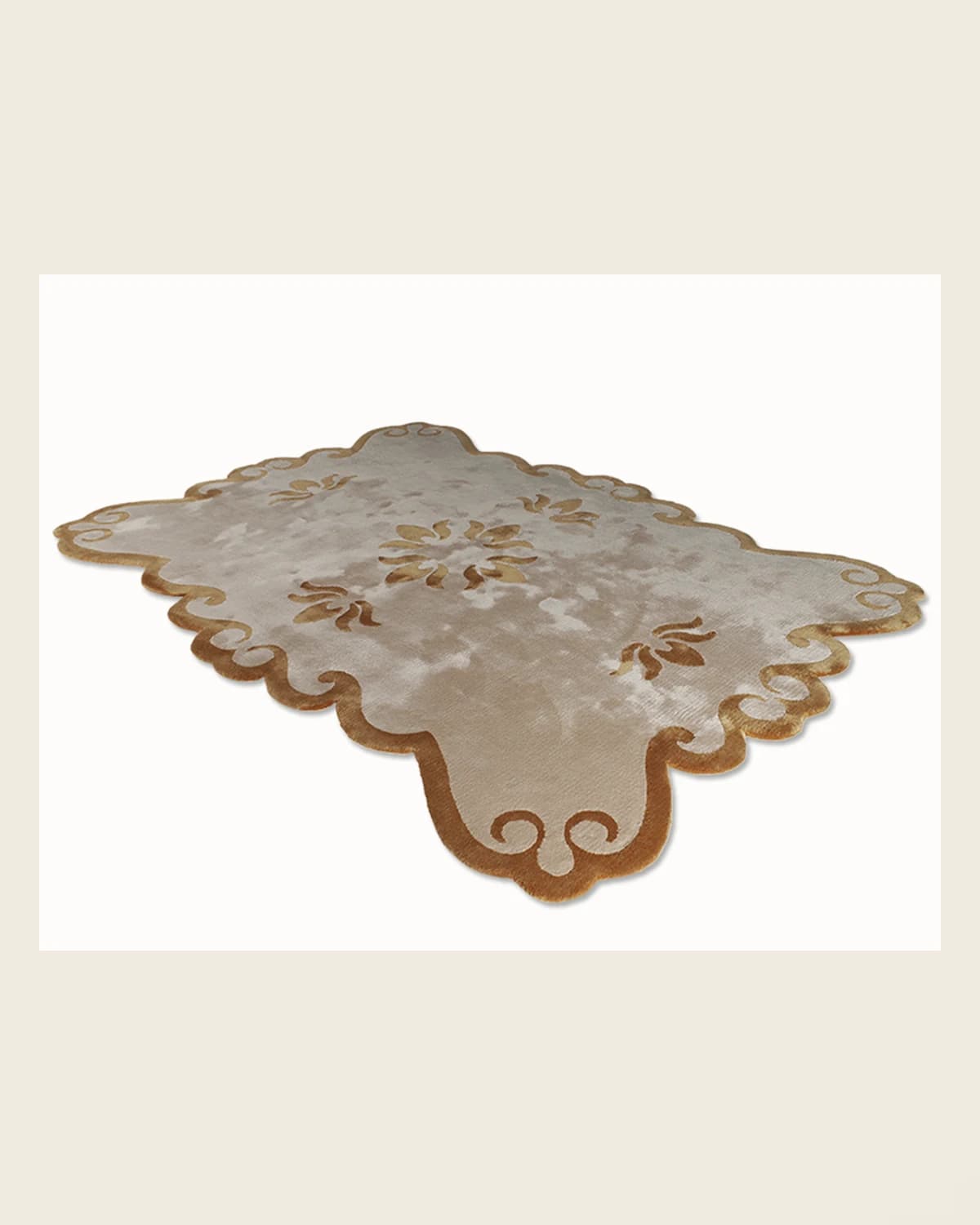 Designteppich aus Seidenviskose — TUTA — 2