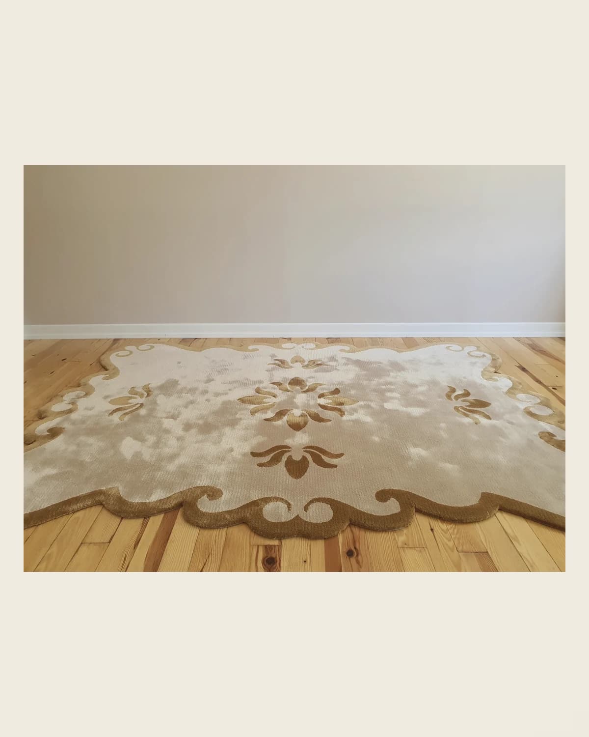 Designteppich aus Seidenviskose — TUTA — 4