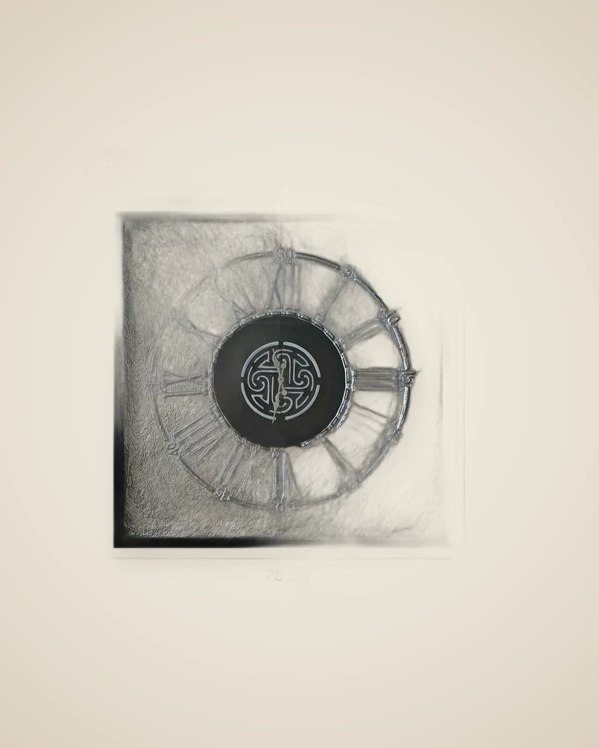 Dekorative Luxusuhr mit silbernem Wert — TUTA — 4