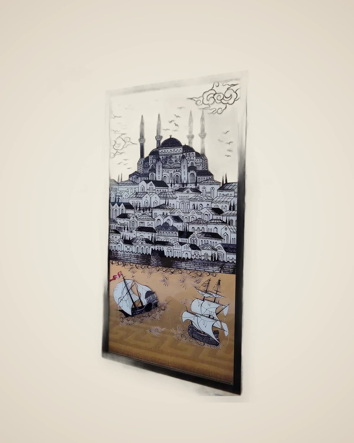 Üsküdar-Istanbul-Themengemälde — TUTA — 3