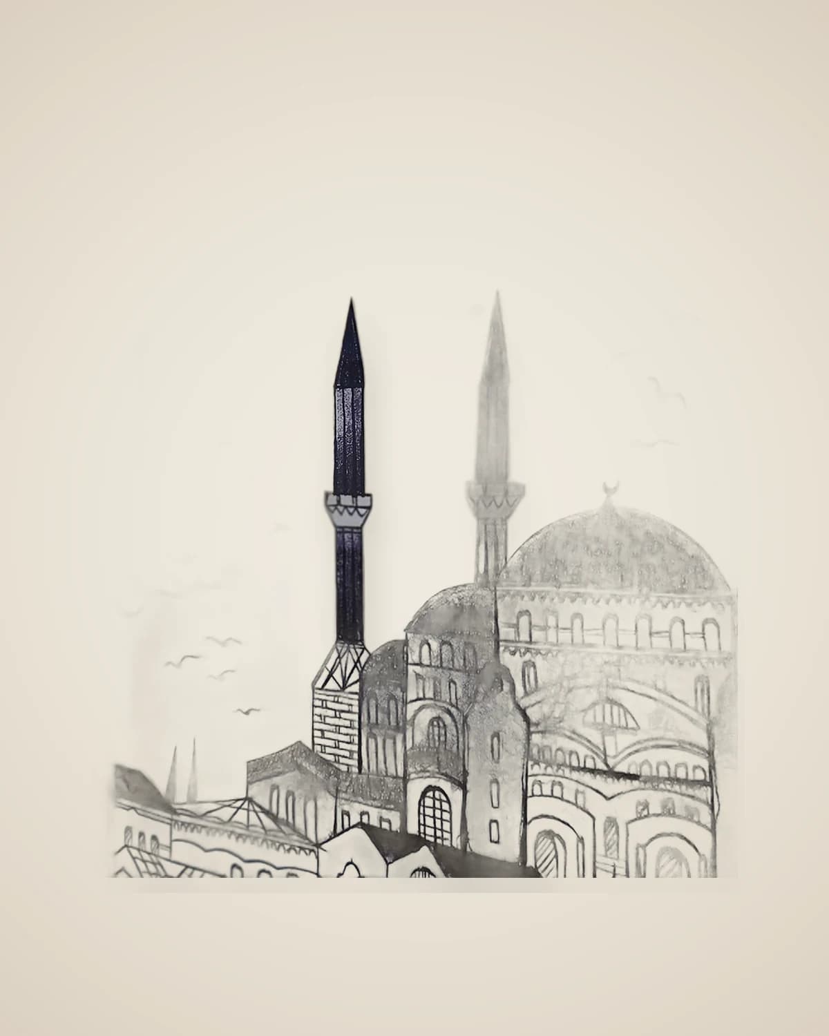 Üsküdar-Istanbul-Themengemälde — TUTA — 5