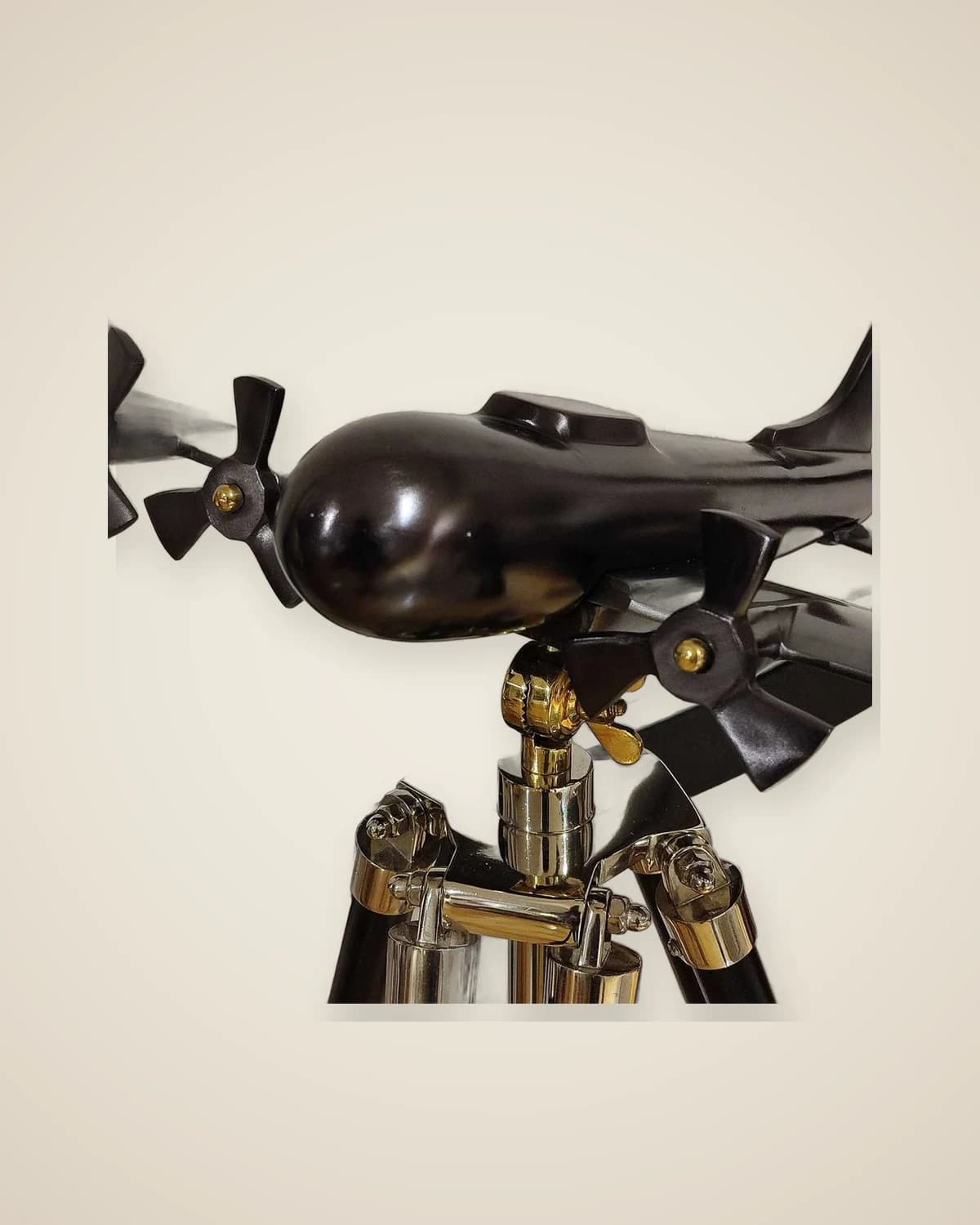 Sky Craft Никель Черный Декор Самолет — TUTA — 6