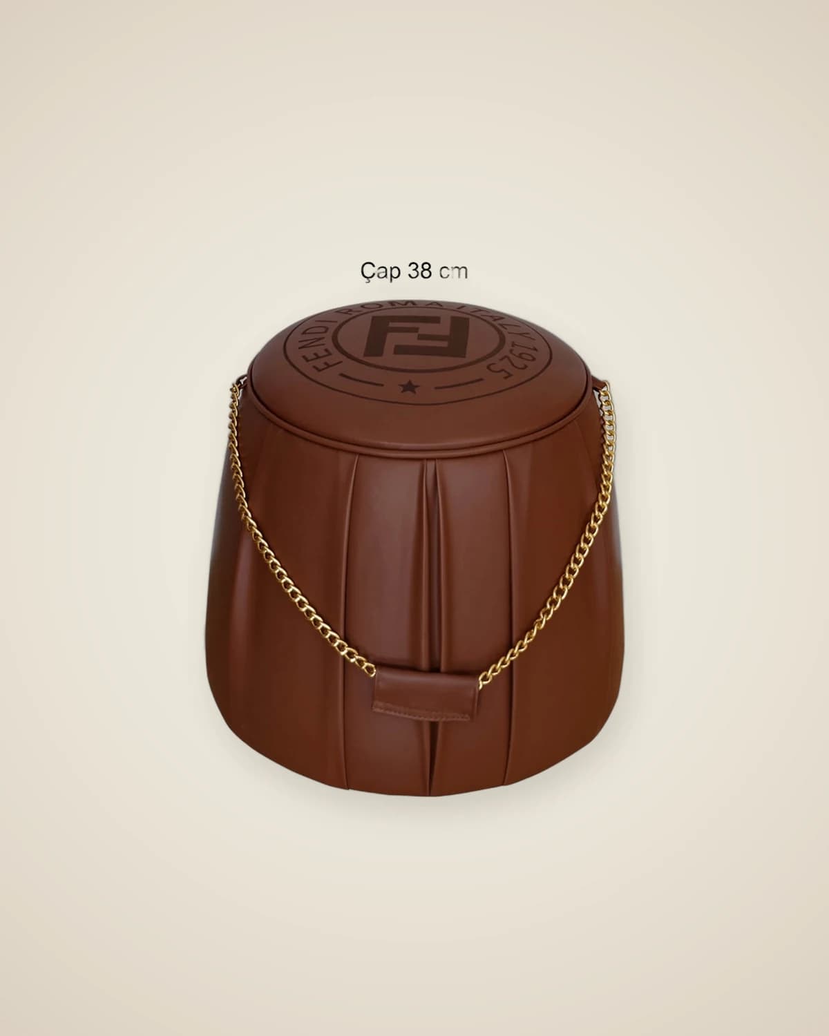 Luxuriöses dekoratives Pouf-Zubehör von Spell — TUTA — 3