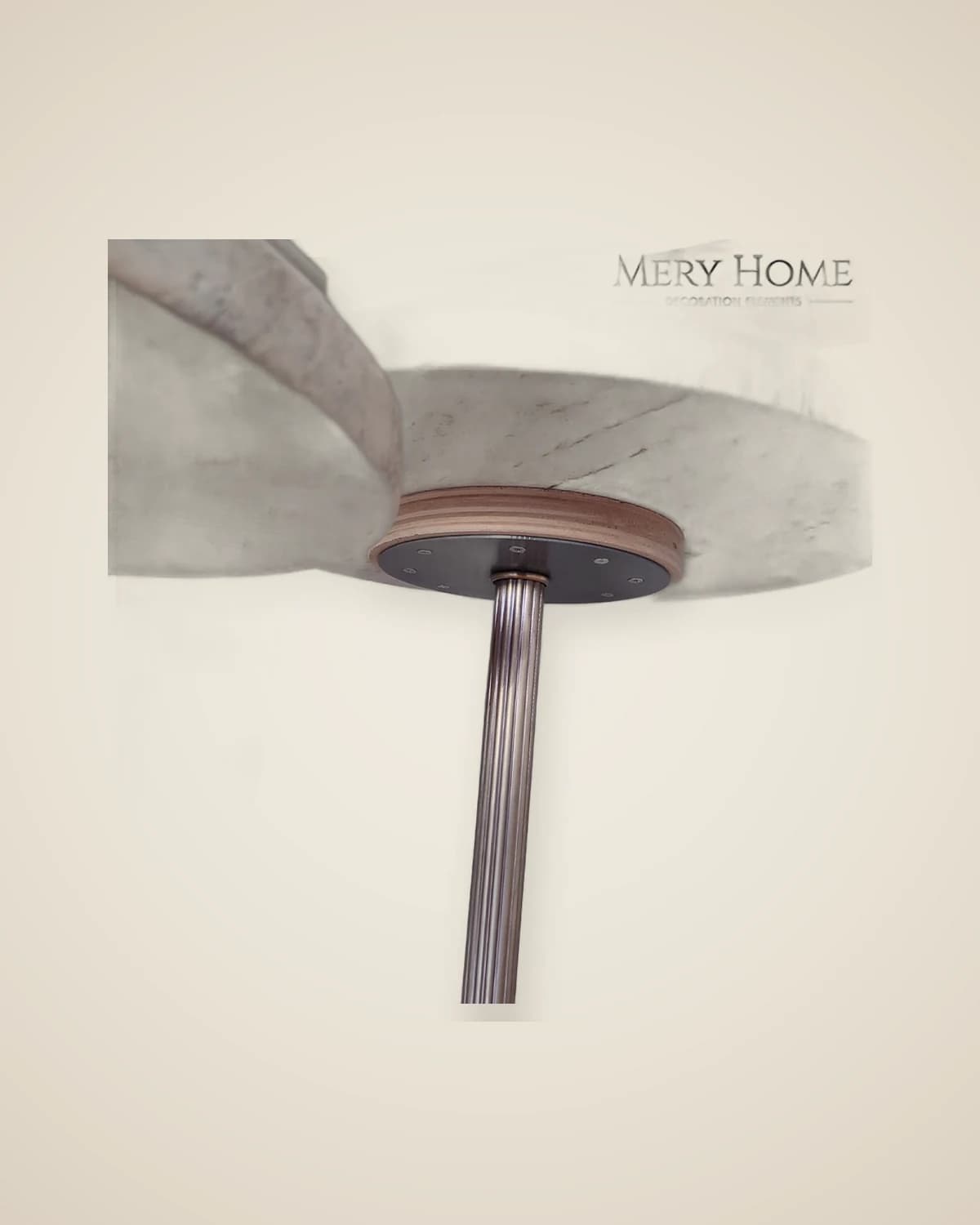 Stella Real Travertine Stone Luxuriöses und stilvolles Doppel-Beistelltisch-Set — TUTA — 6