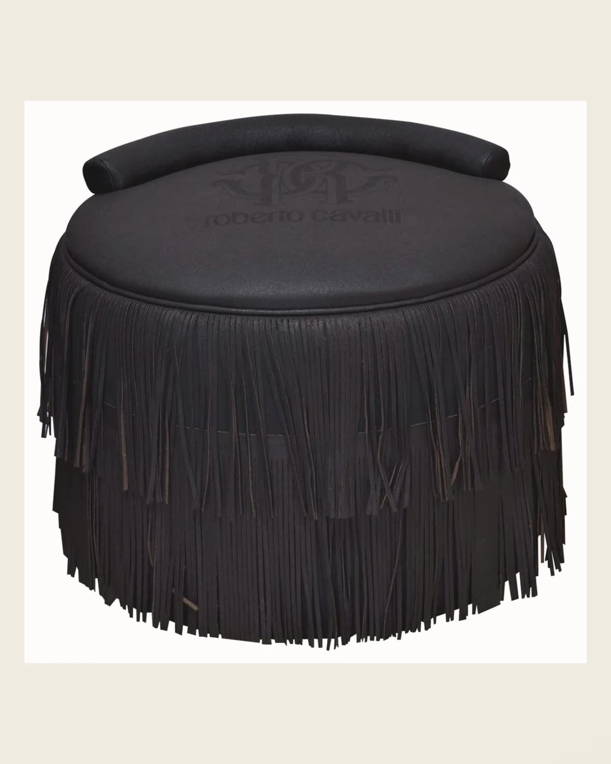 Tempest Black Luxuriöses dekoratives Pouf-Zubehör — TUTA — 2