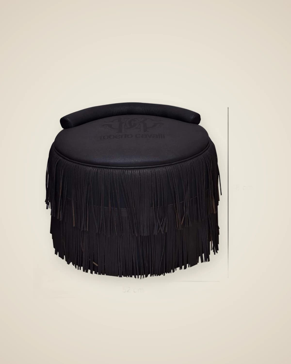 Tempest Black Luxuriöses dekoratives Pouf-Zubehör — TUTA — 4