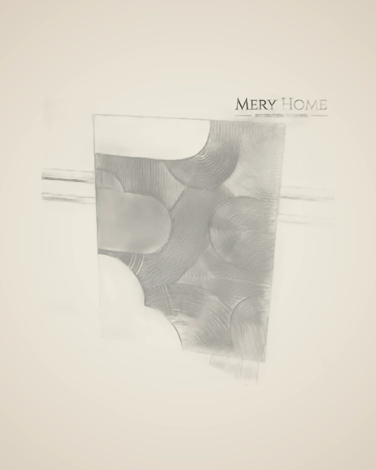 Der Traum von Weiß – Strukturiertes handgefertigtes abstraktes Ölgemälde 90 x 120 cm — TUTA — 3