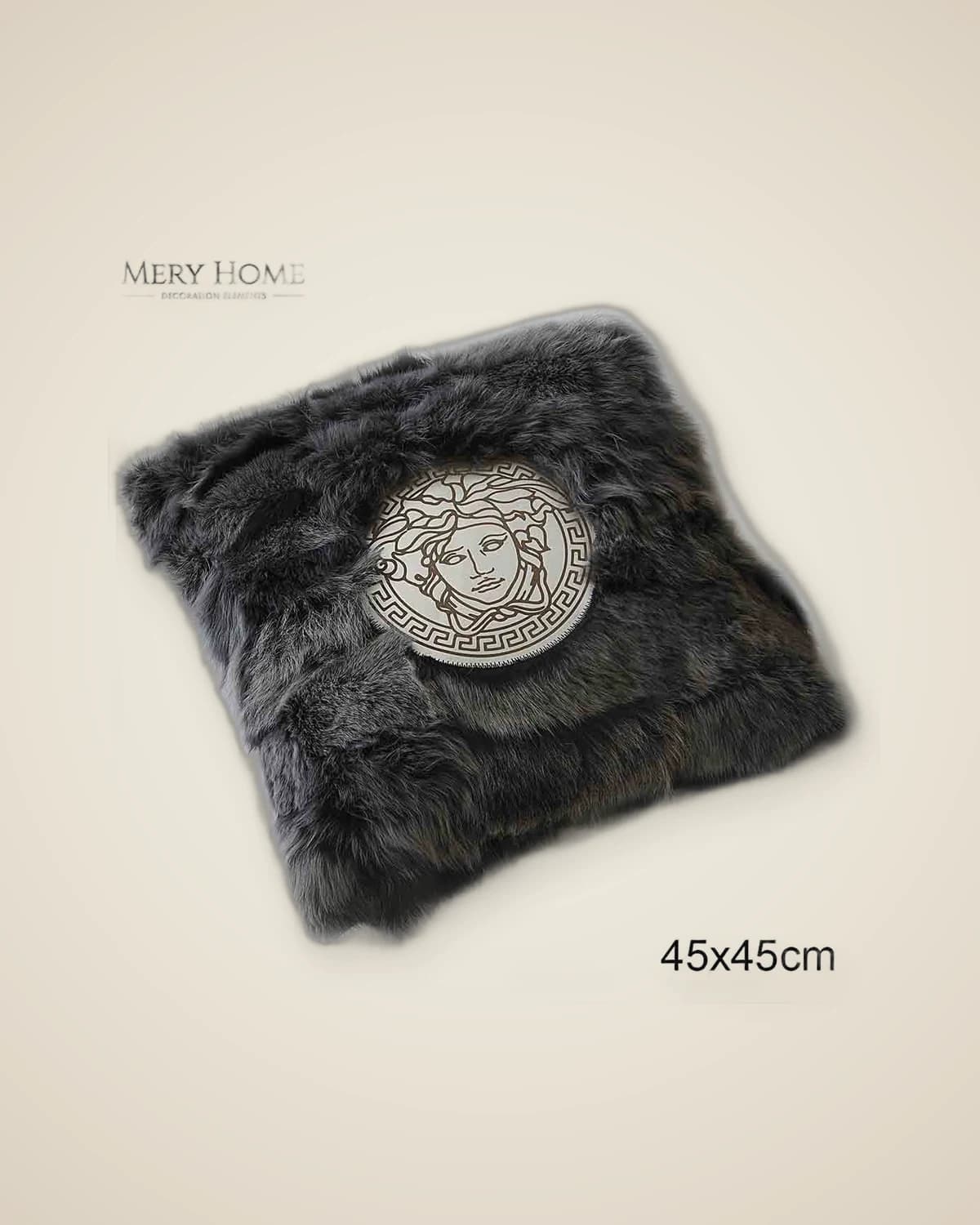 Toscana Original-Leder-Dekokissen, Modell – TUTA — TUTA — 4