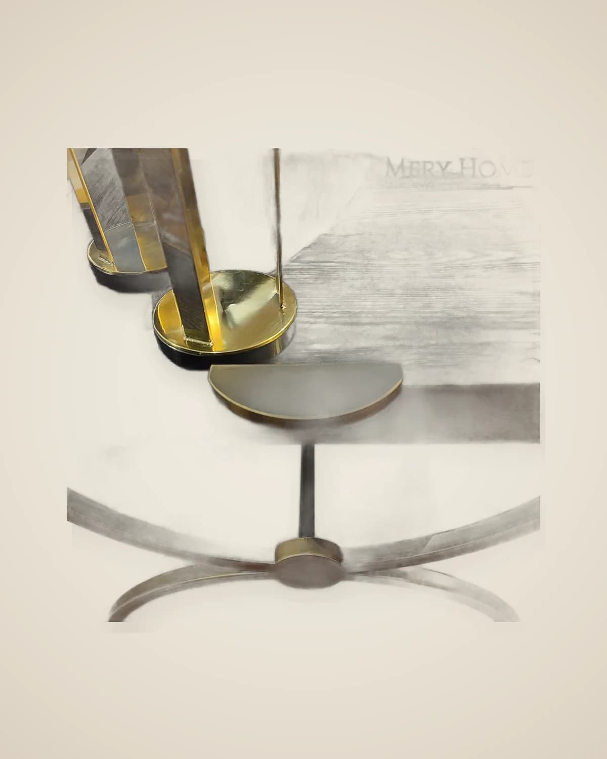 Urban Nest Couchtisch mit Metallbeinen — TUTA — 6