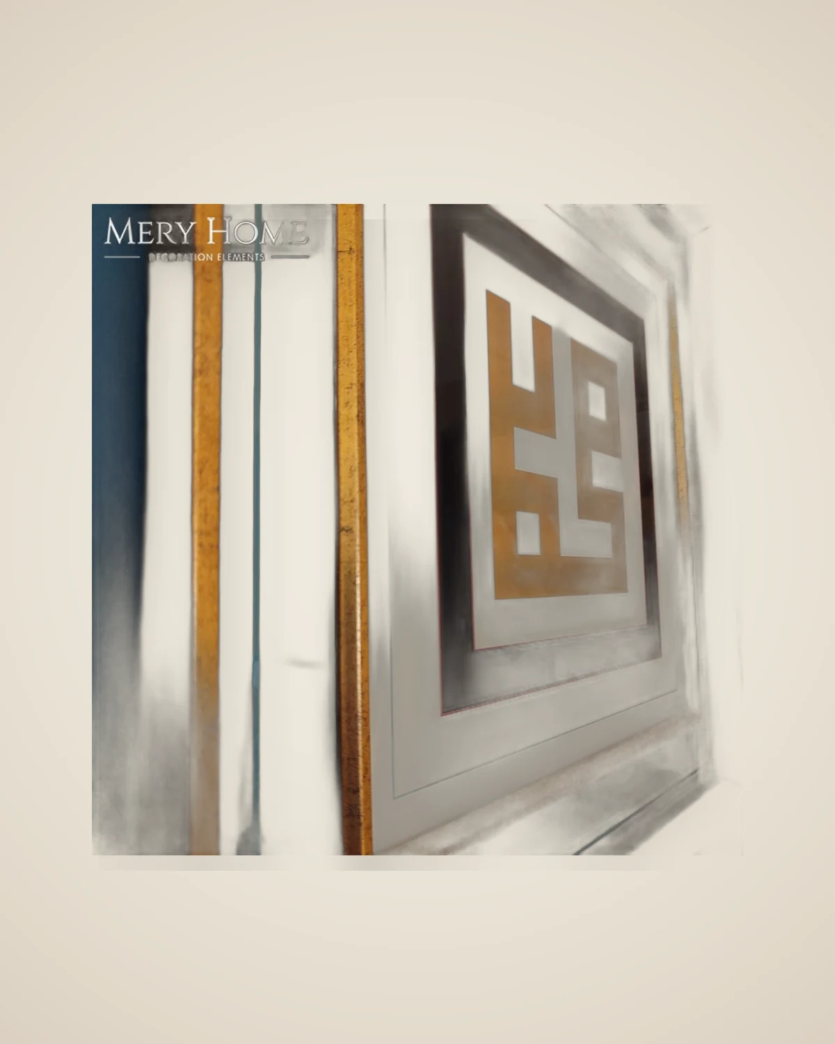 vettur Islamisches Gemälde Vettur Islamisches Allah-Muhammad-Schriftgemälde-Set 53x53 cm — TUTA — 5