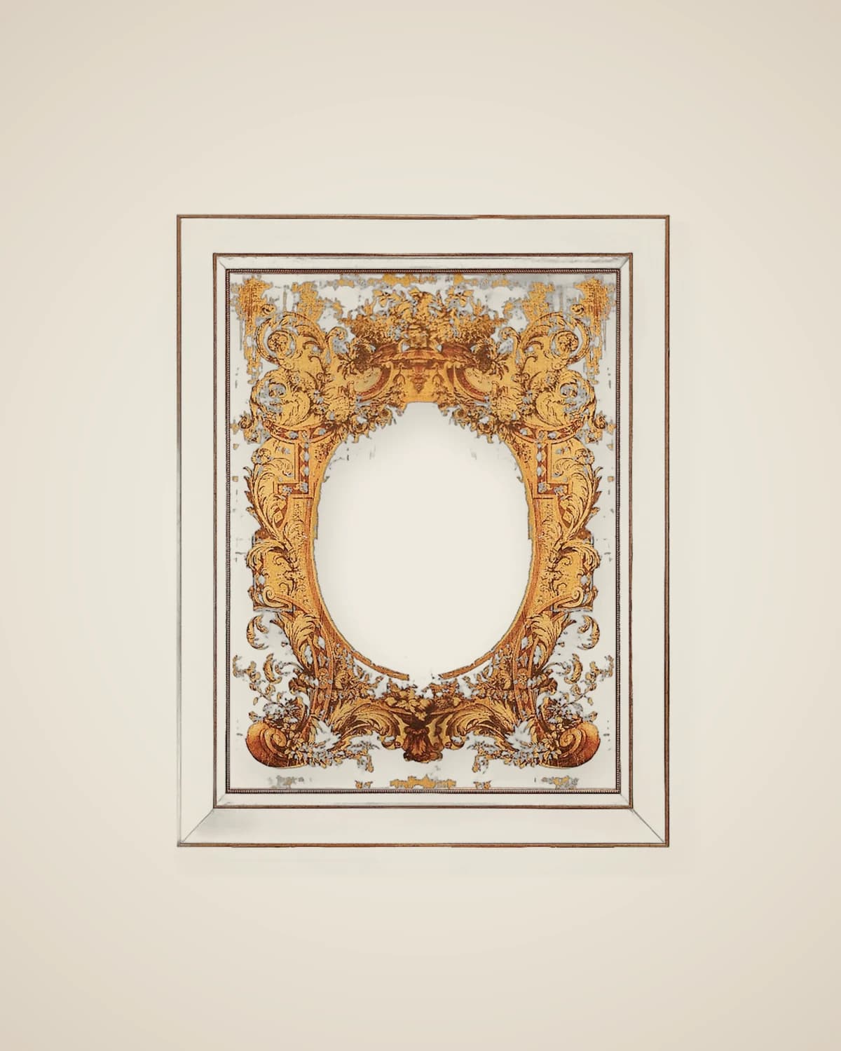 Viktorianischer goldvergoldeter Spiegel — TUTA — 2