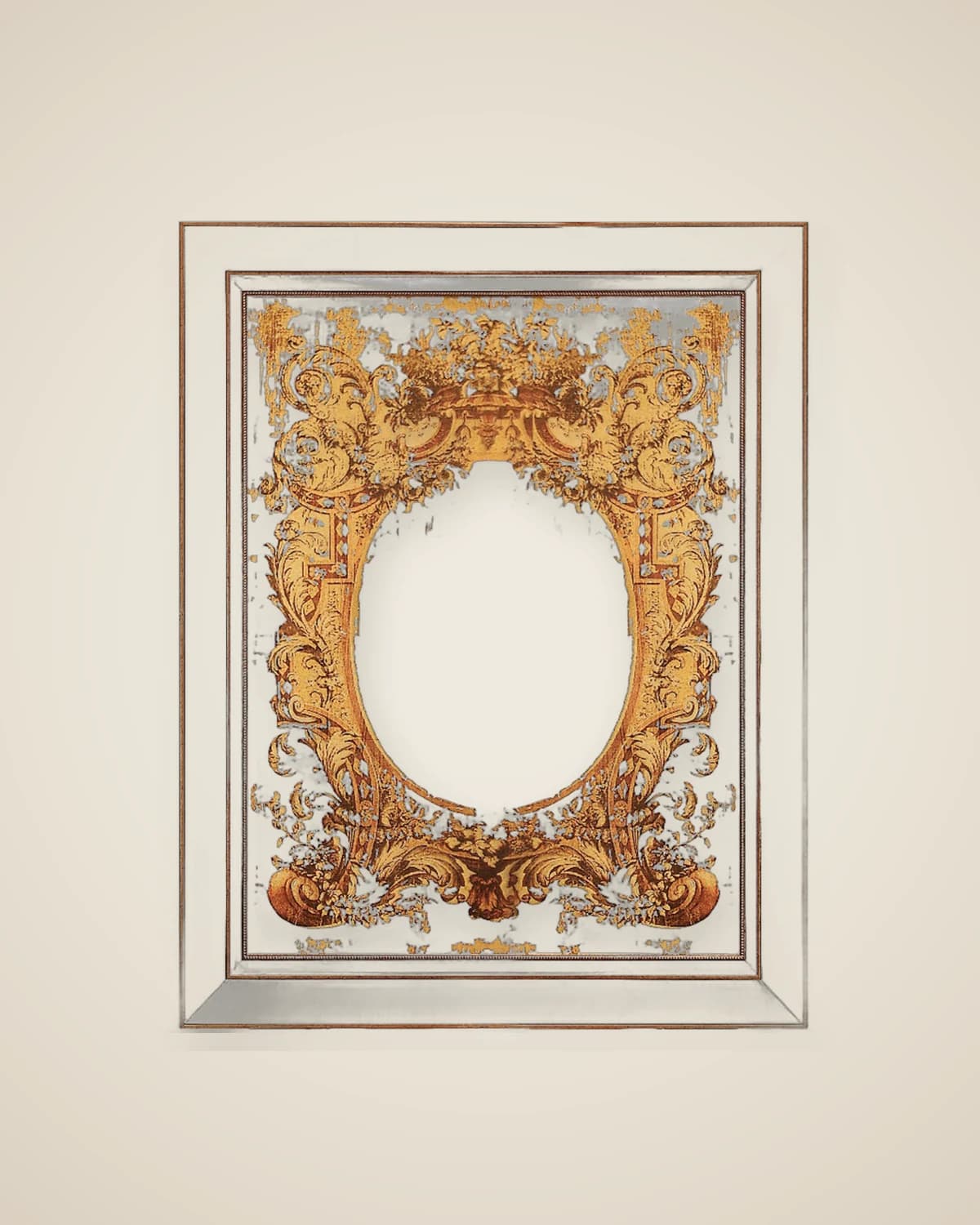 Viktorianischer goldvergoldeter Spiegel — TUTA — 4