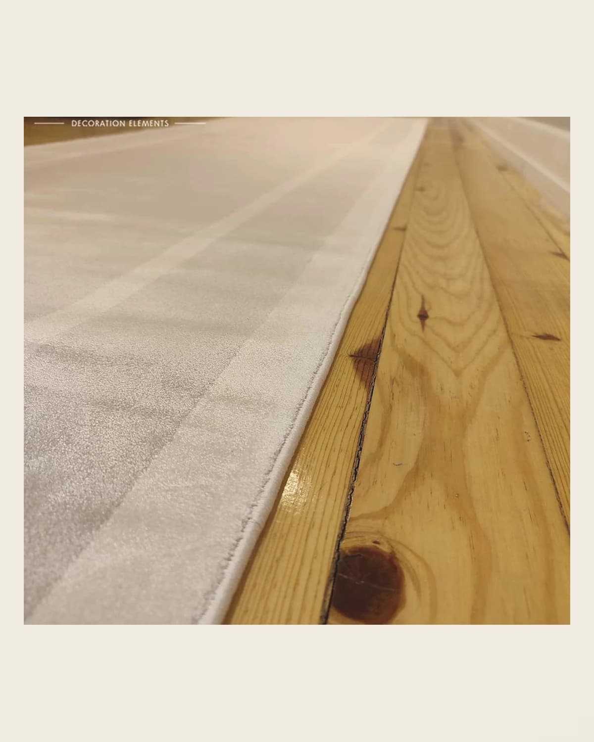 Viskosegarn, modernes Design, dekorativer Läuferteppich, 310 x 80 cm — TUTA — 6