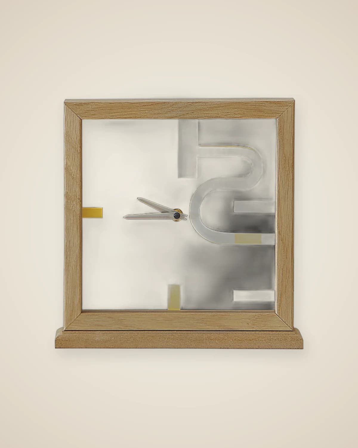 настольные часы в деревянной рамке — TUTA — 2