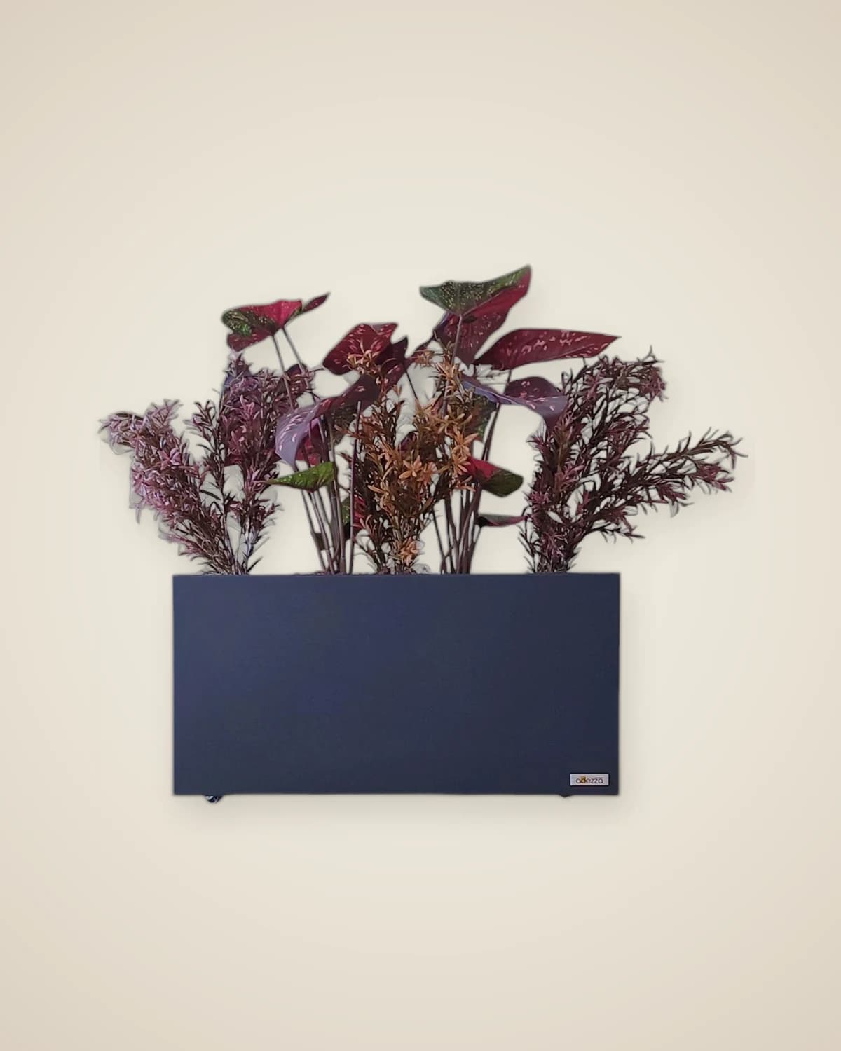 Передвижной декоративный металлический цветочный горшок Zen Garden — TUTA — 2