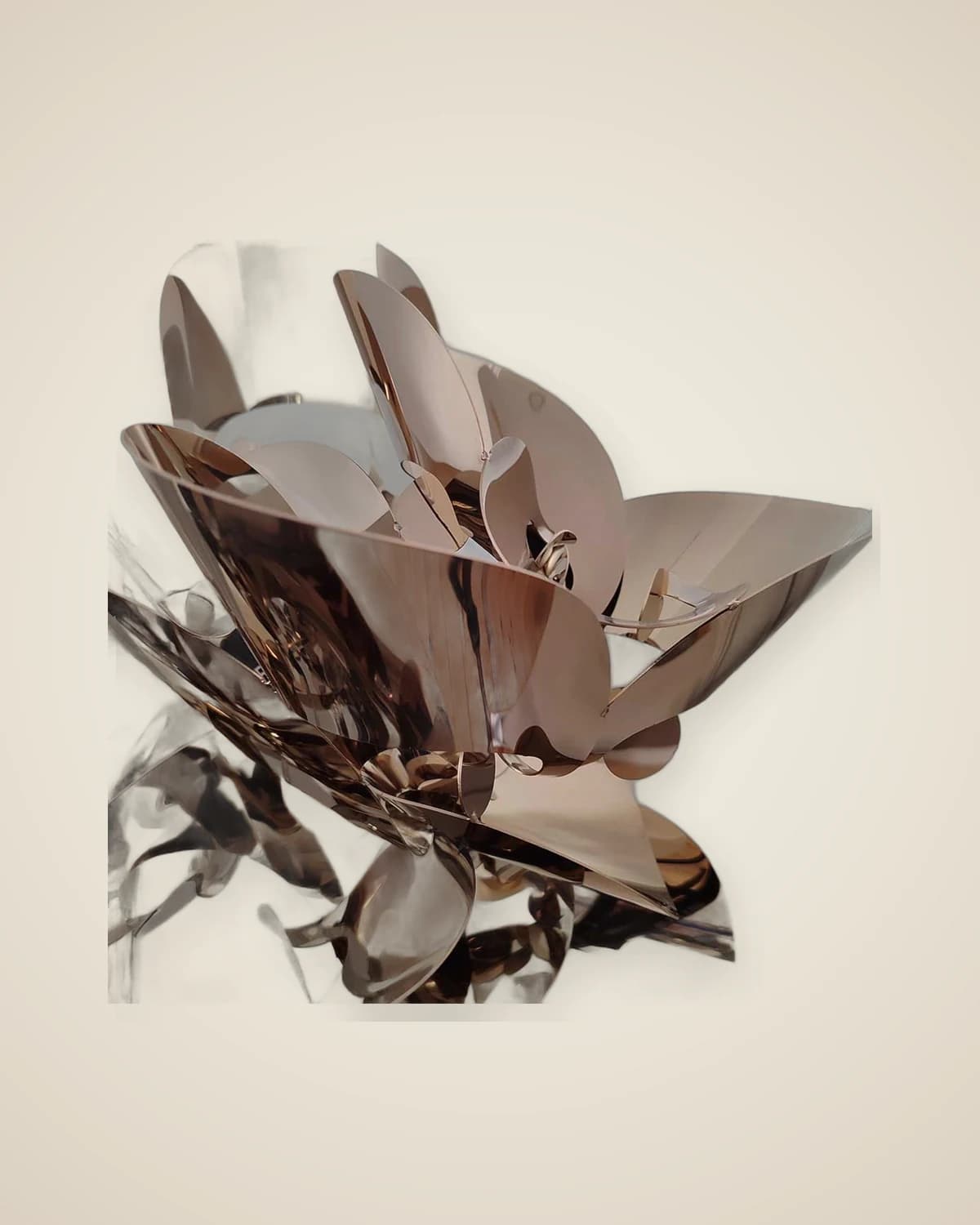 Zenith-Tischzubehör aus Edelstahl mit abstraktem Design — TUTA — 6